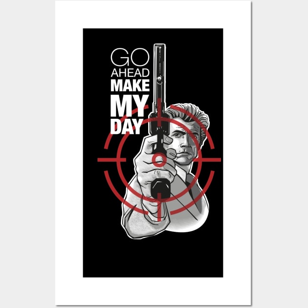 Dirty Harry print for Darker Tones Wall Art by Gustha Store